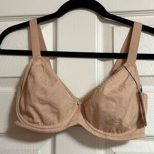 Sidney Flexwire Molded Unpadded Demi Bra - Cashew - 34D